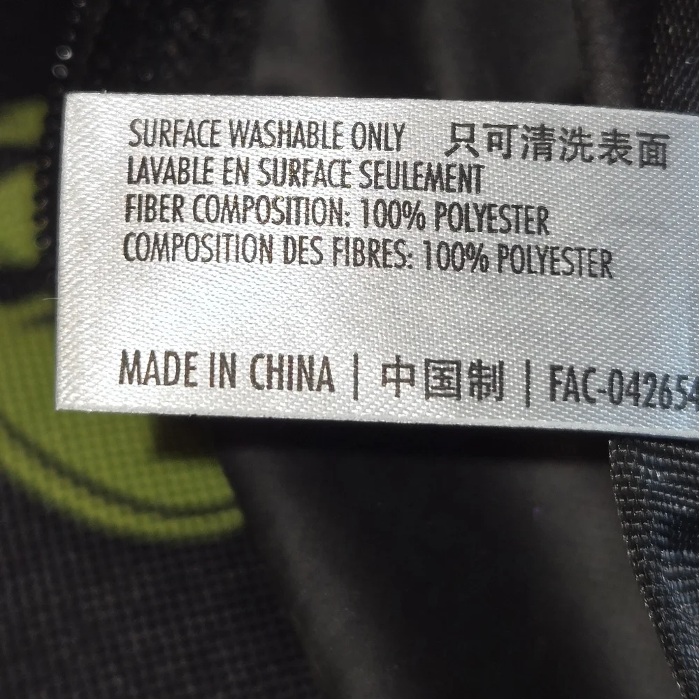 Disney Parks Walt Disney World Black & Rainbow Mickey Mouse Backpack‎ 18"X12"X9" - Picture 12 of 12